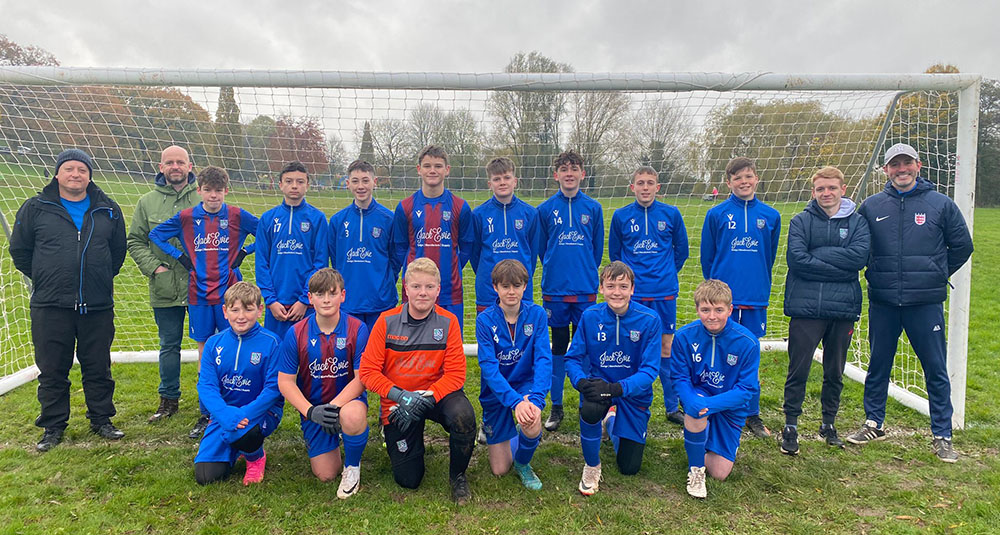 Milford Tornadoes U14s boys team