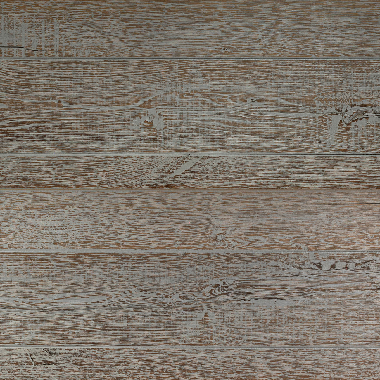 Hudson Boulevard weathered beige-grey engineered oak cladding by JackEvie.