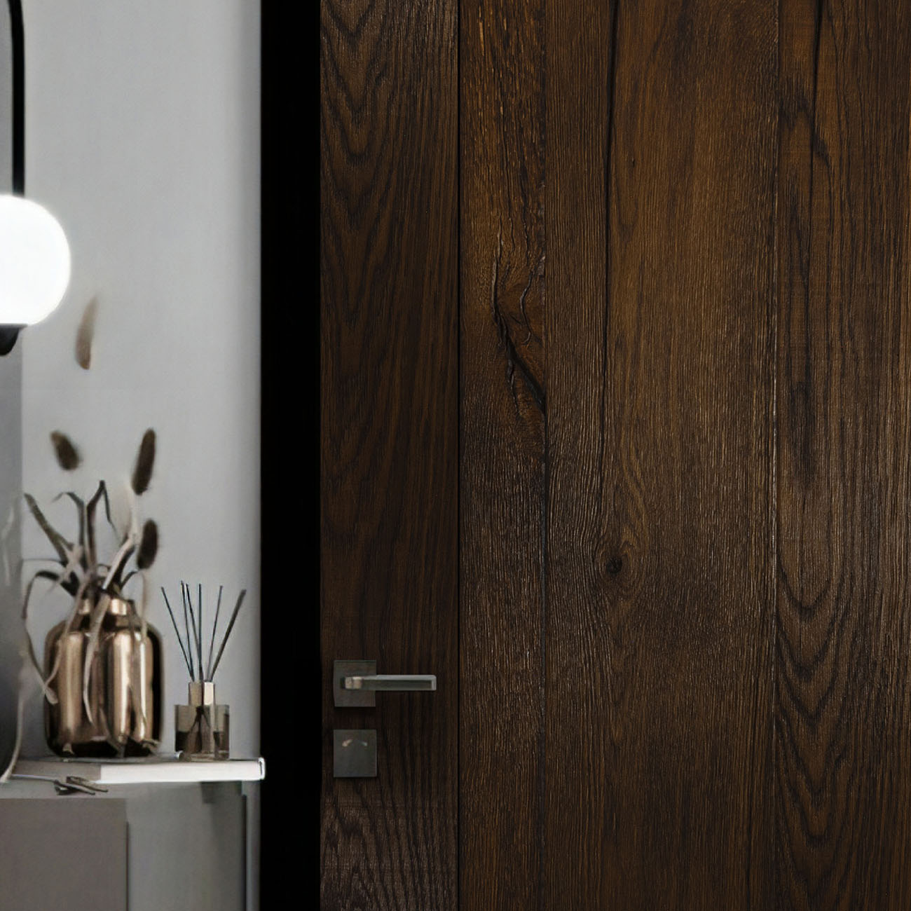 Monarch Walk oak cladding panels from the Clad-it Collection.