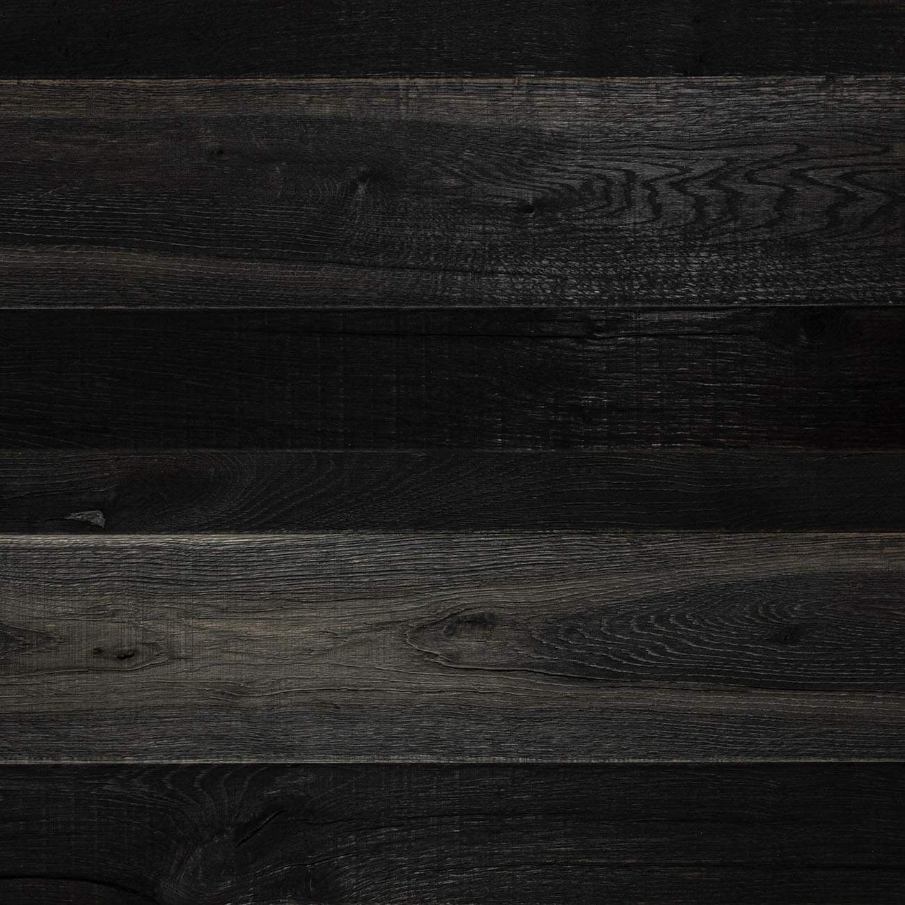 Oswald charcoal oak wall cladding with smokey grey highlights