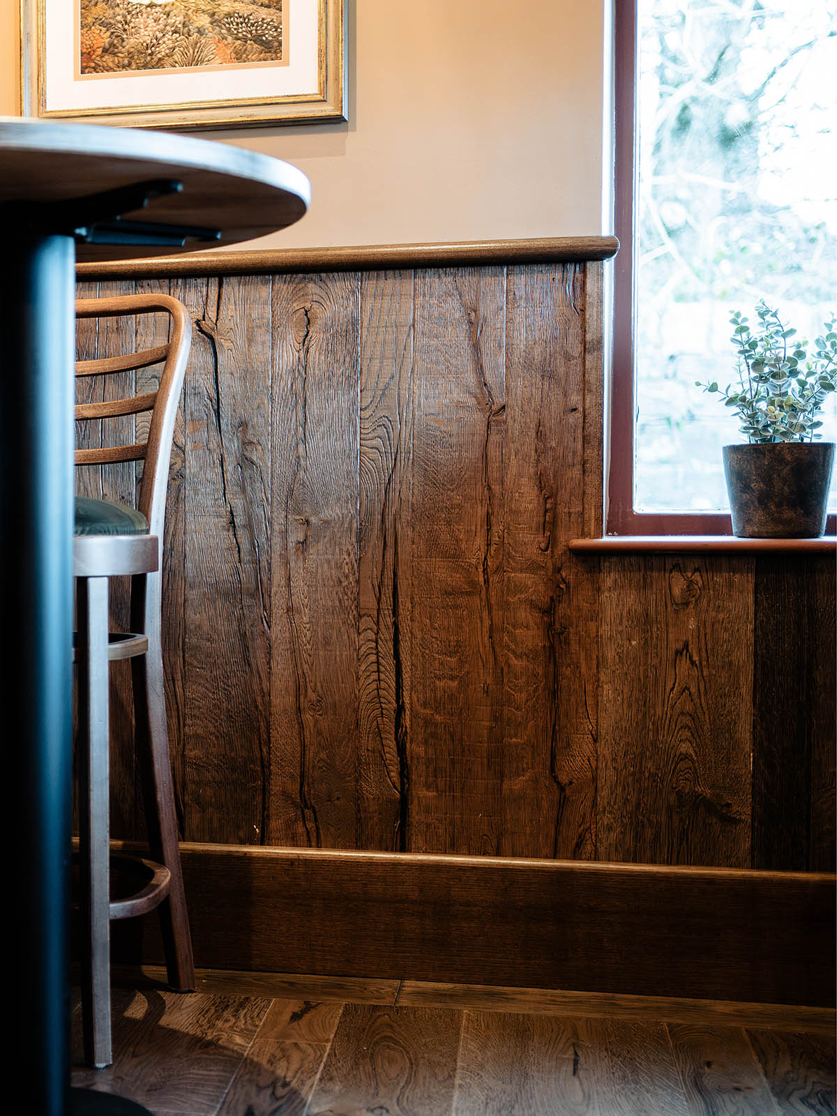 Danesmead Oak Wall Cladding Project