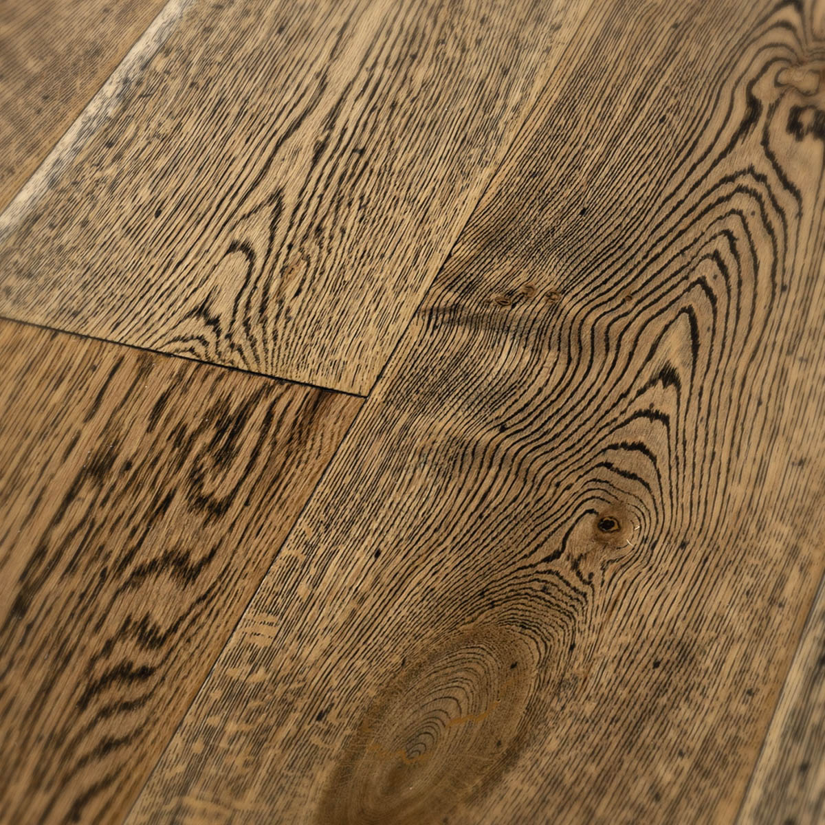 Whitehead Road - Distressed, Rustic-grade Engineered Oak