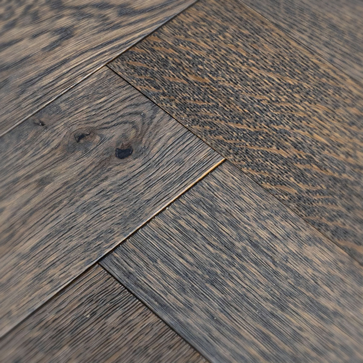 Bartons Bank - Rustic Grade Herringbone European Oak Floor