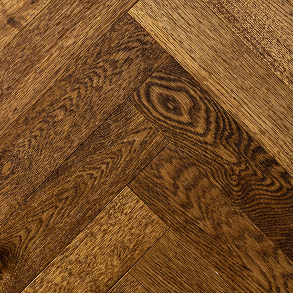 Blews Street - Caramel Rustic Grade Parquet Oak Floor