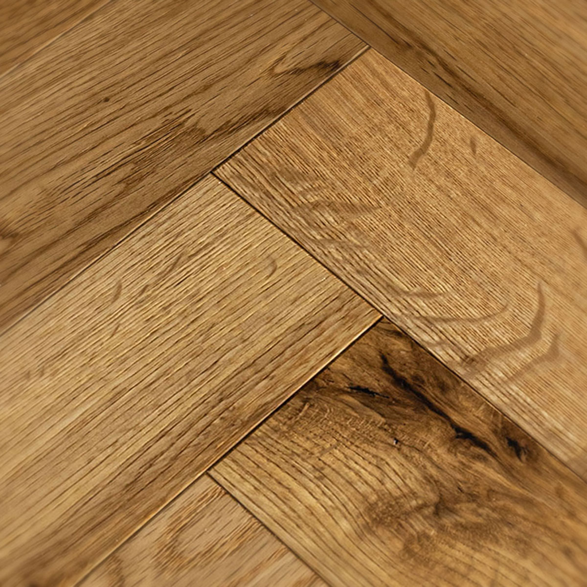 Carver Street - Golden Oak Brushed Engineered Wood Floor