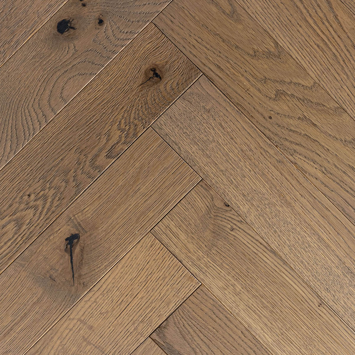 Hampton Row - Brushed Rustic Grade Engineered Oak Floor