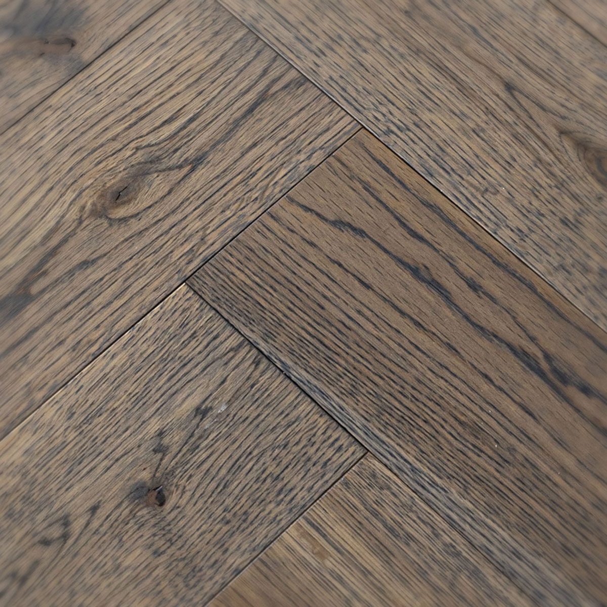 Agnes Street - Natural Grade Engineered Herringbone Floor 