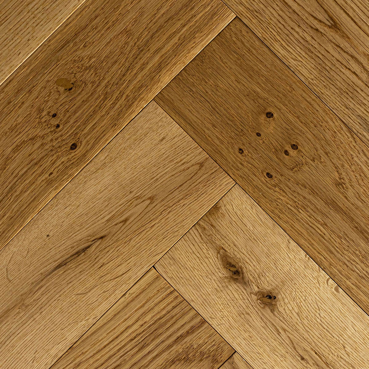 Darsham Place - Brushed Oiled Herringbone Wood Floor
