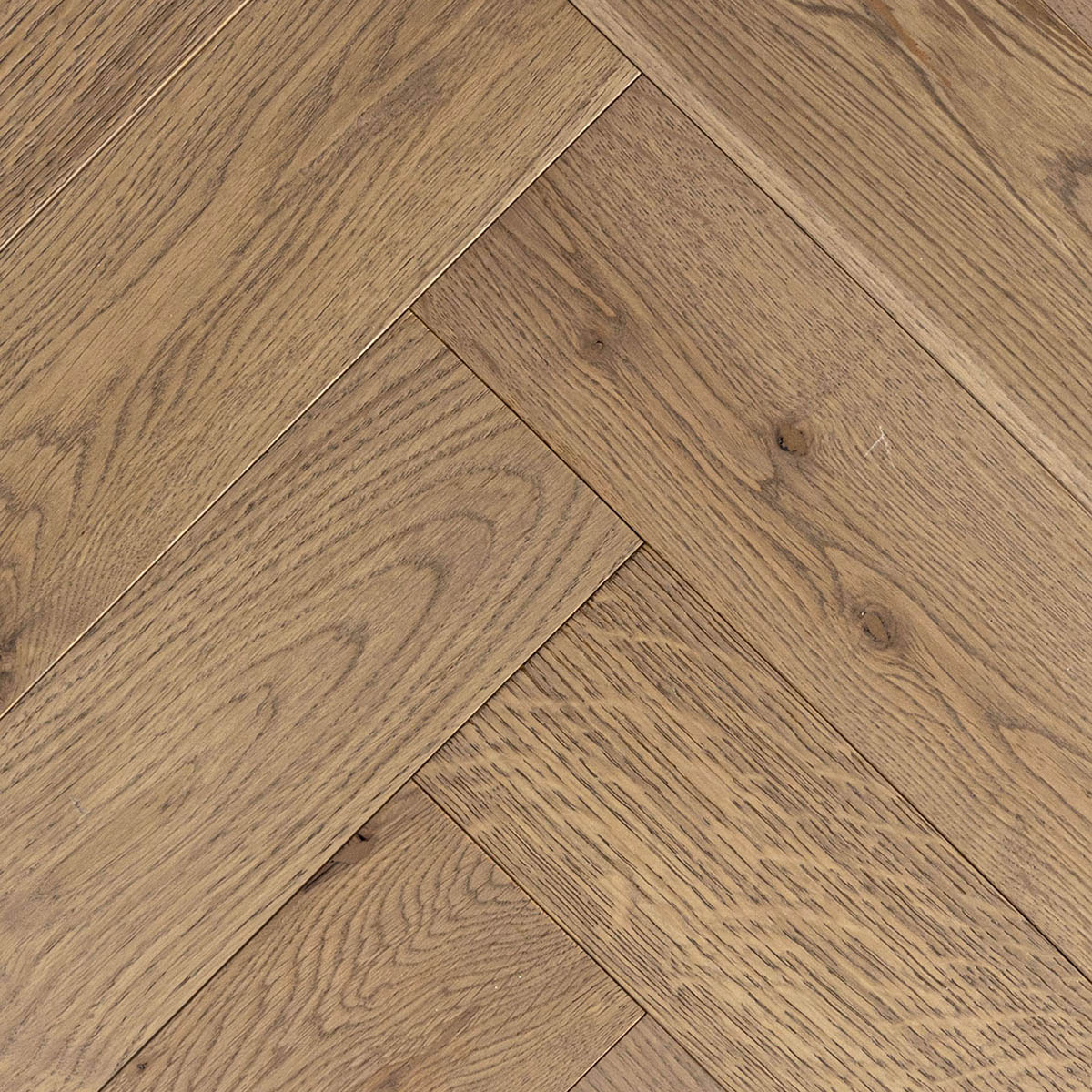 Winsland Lane - Brushed Oiled Herringbone Wood Floor 
