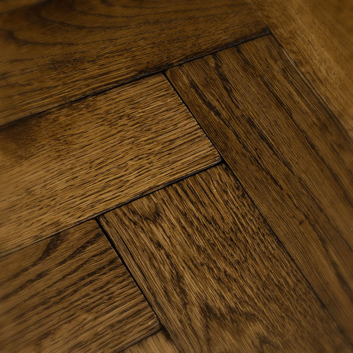 Baker Street - Solid Oak Herringbone Wood Floor 22mm Thick
