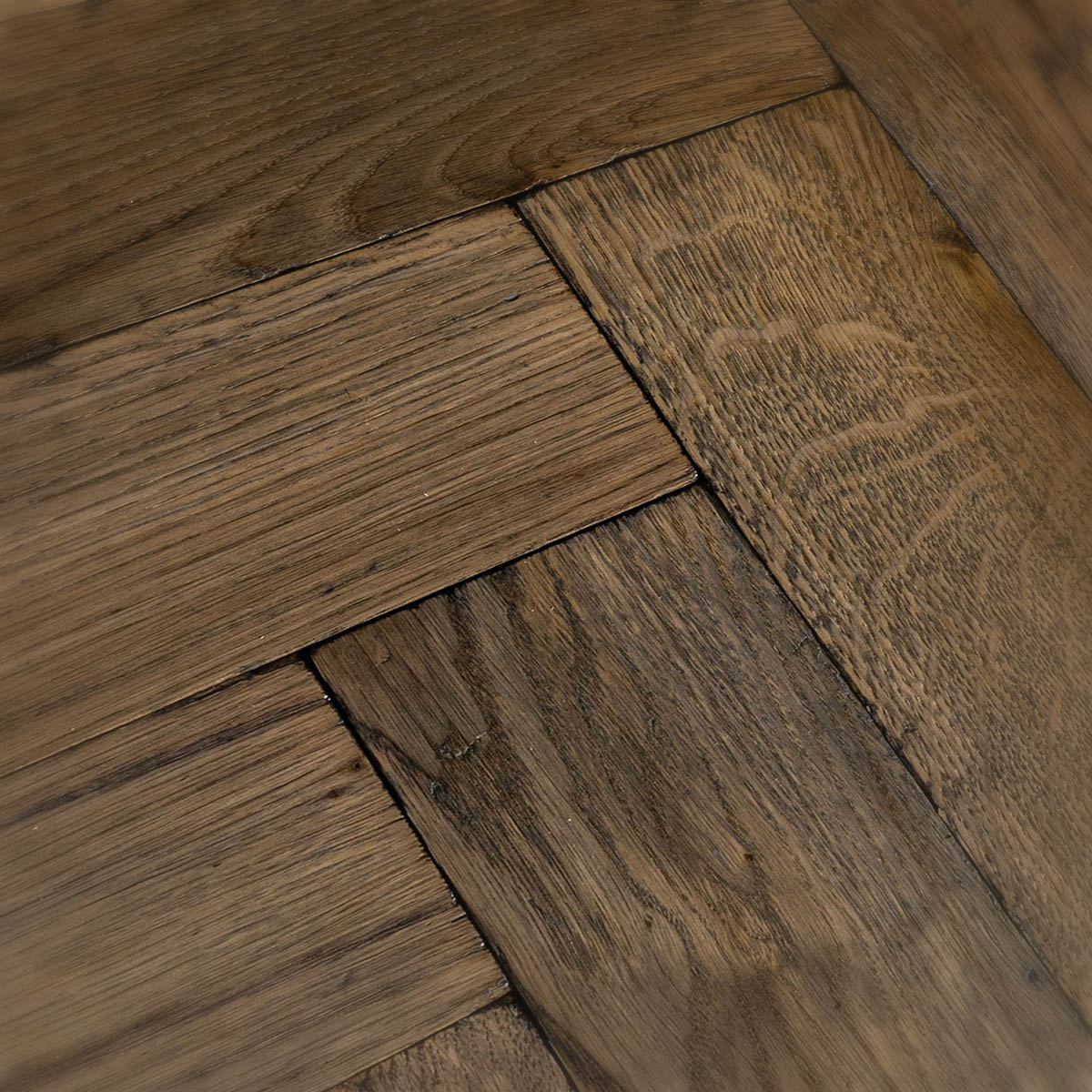 Dorset Walk - Polished, Worn Solid Oak Wood Floor