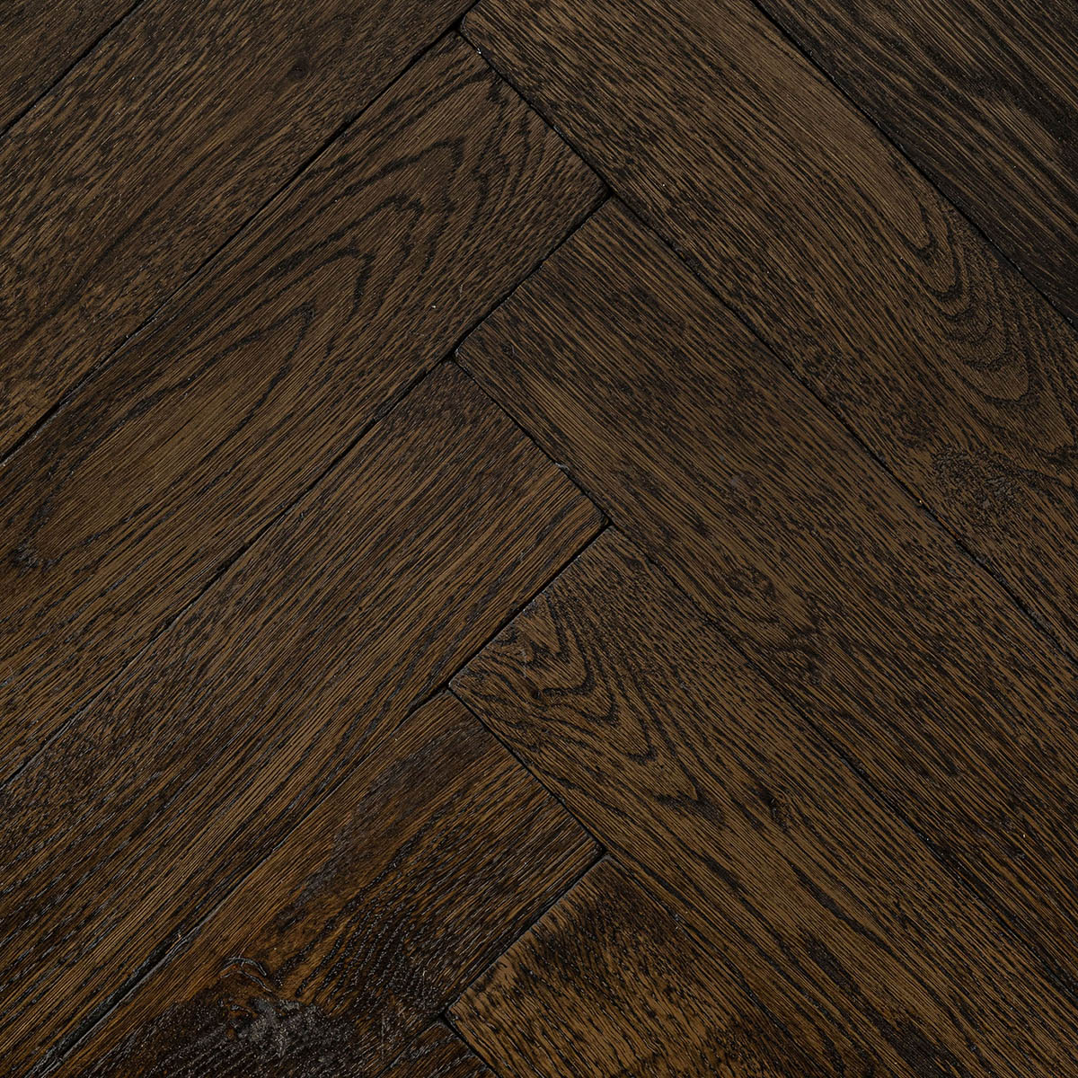 Eastwood - Dark Antique Solid Oak Parquet Floor
