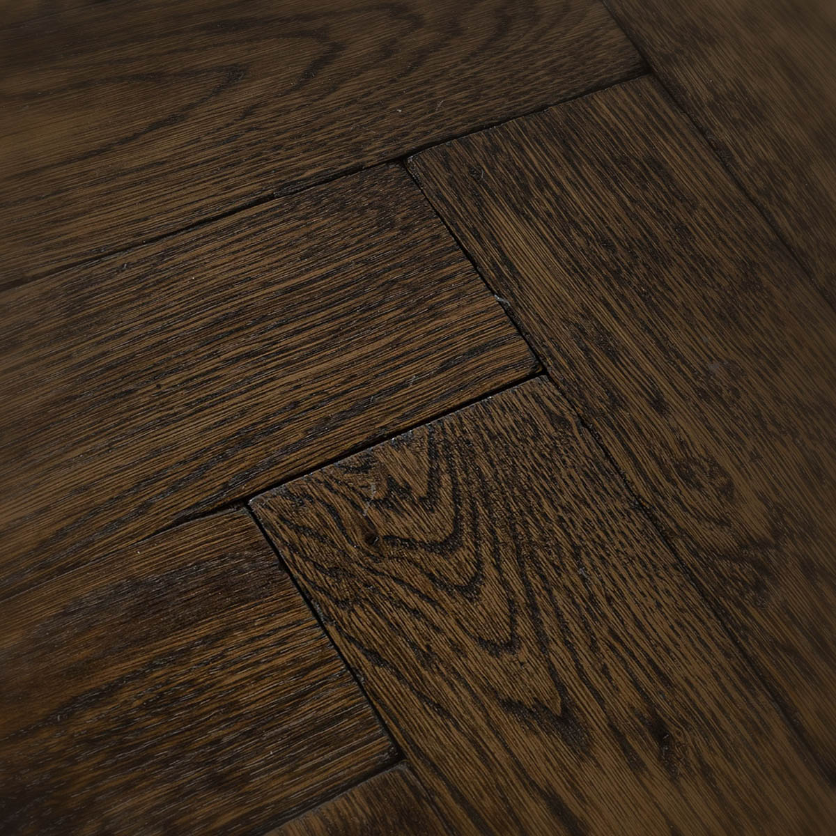 Eastwood - Dark Antique Solid Oak Parquet Floor