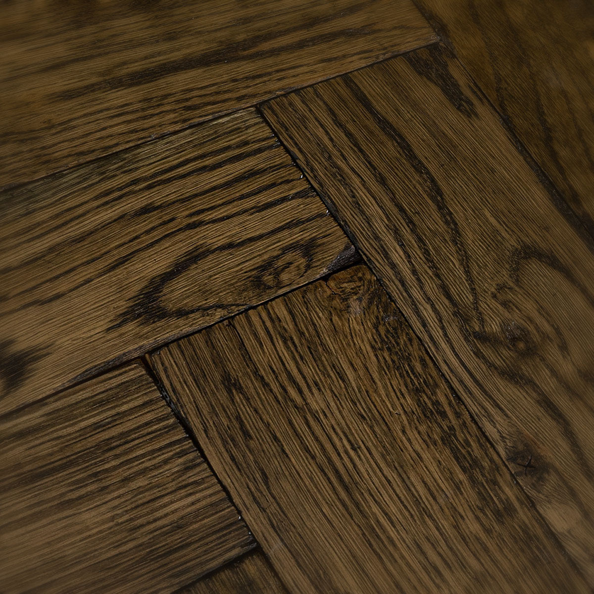 Jubilee Street - Tumbled European Oak Herringbone Floor