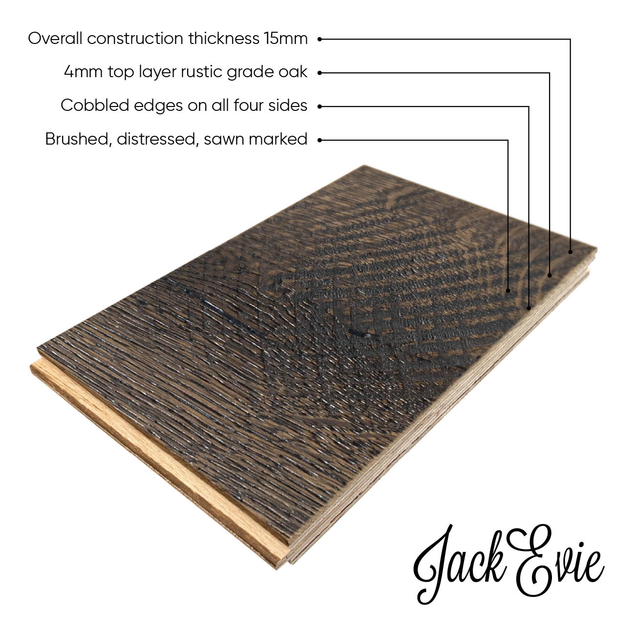 Mixed Width Wood Floor product diagram