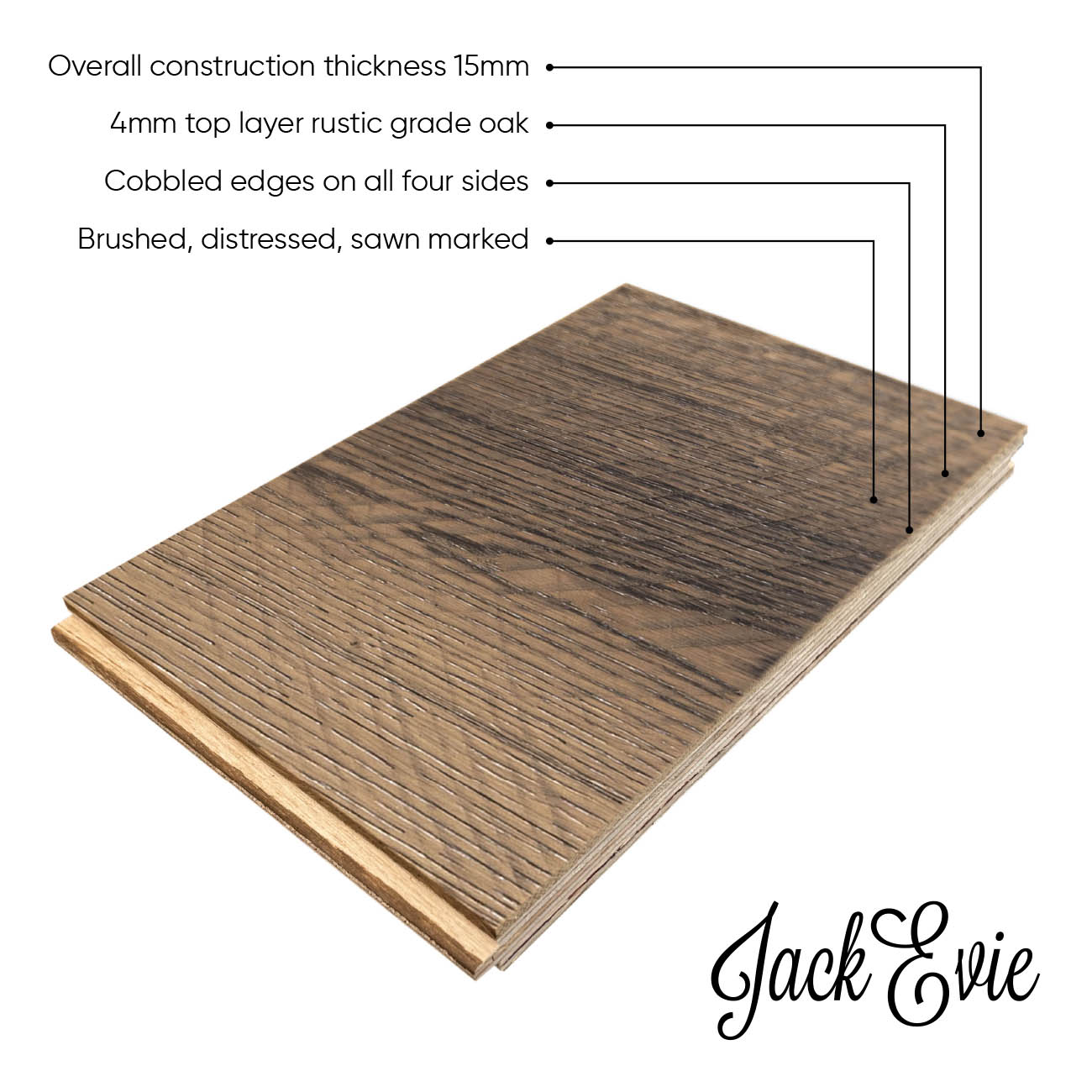 Mixed Width Wood Floor product diagram