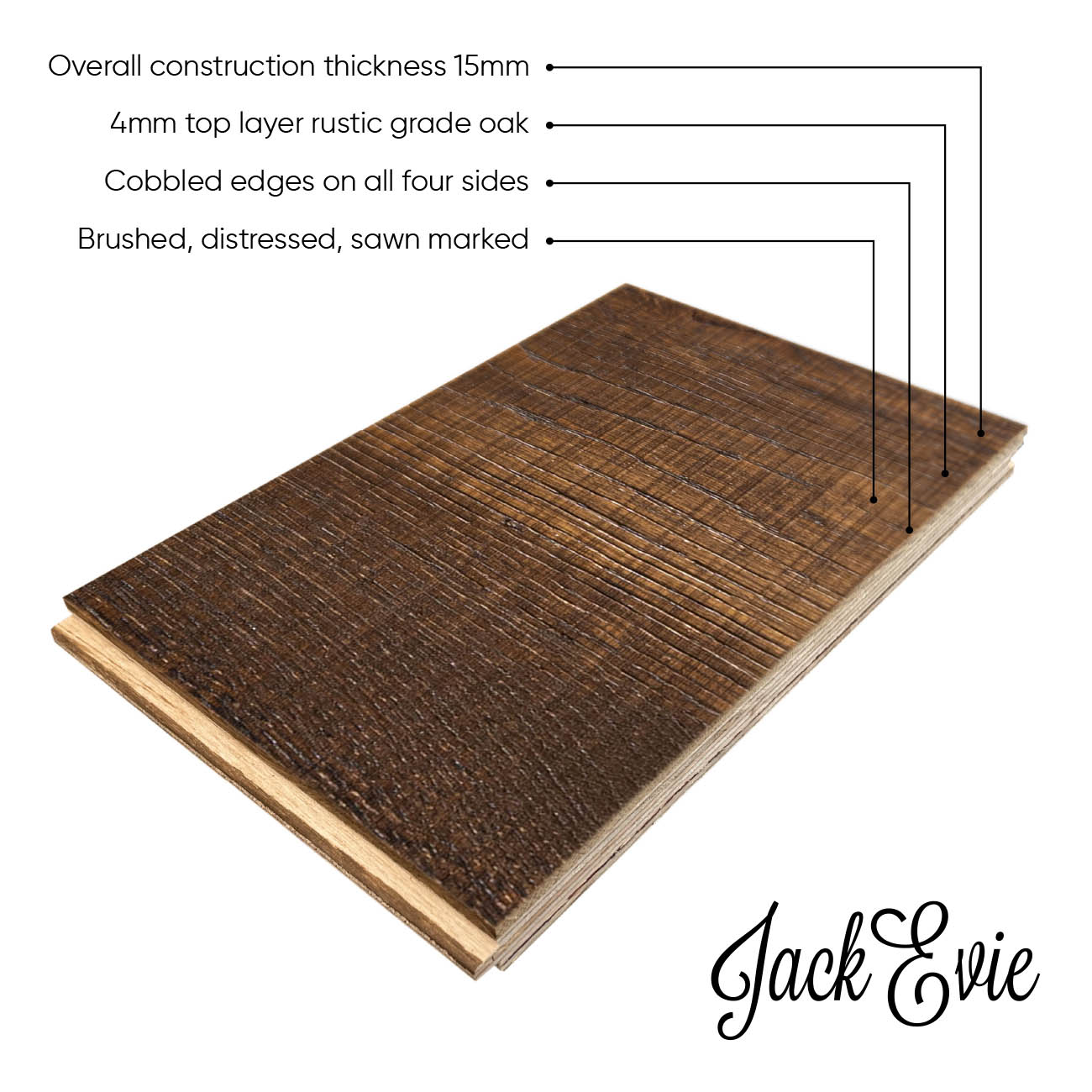 Mixed Width Wood Floor product diagram