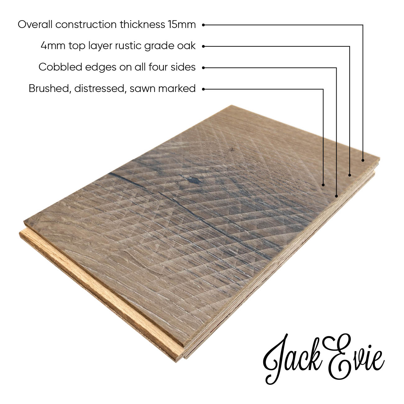 Mixed Width Wood Floor product diagram