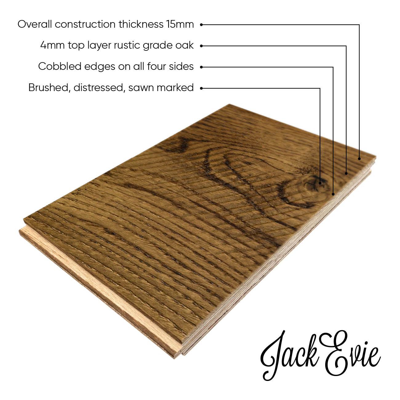 Mixed Width Wood Floor product diagram