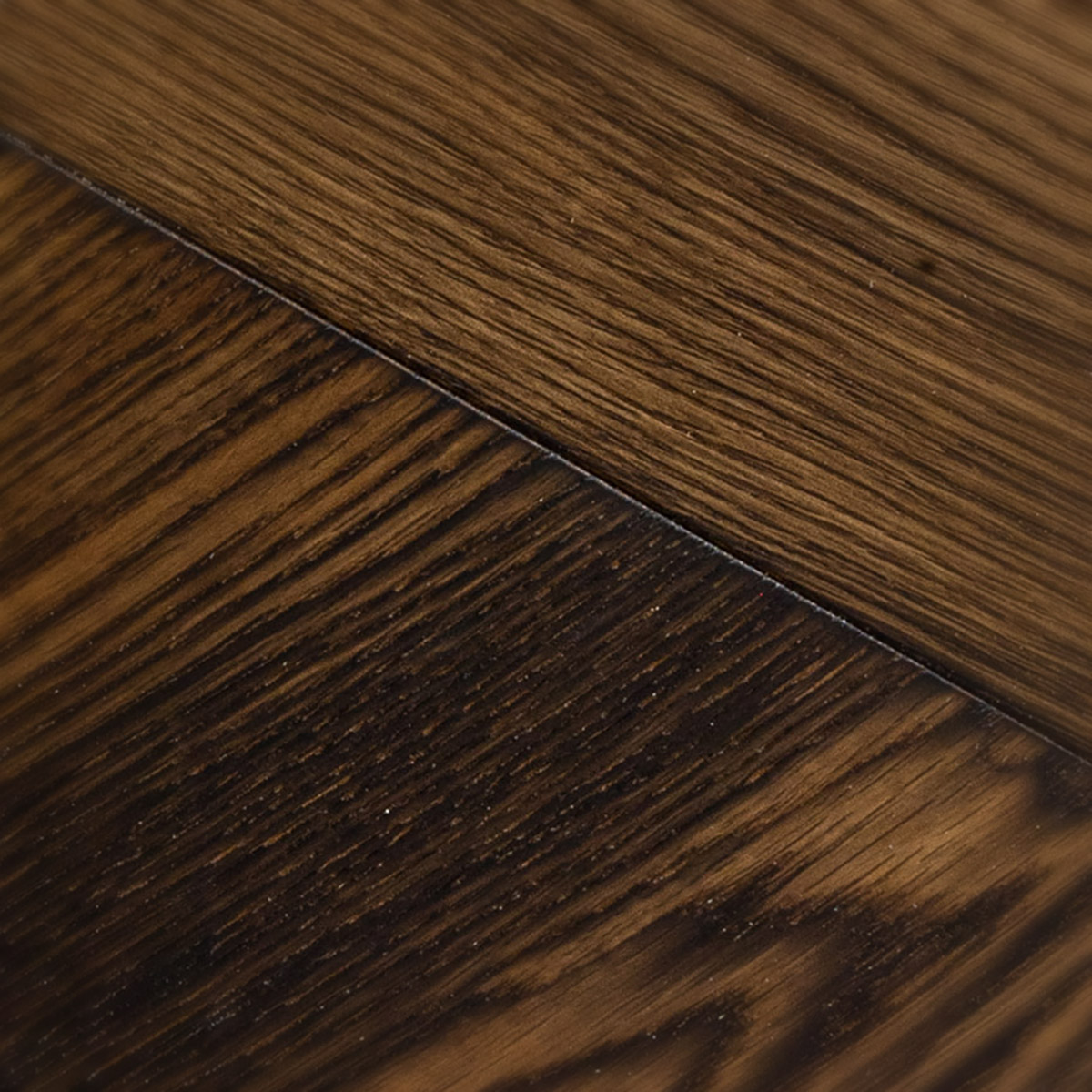 Juniper Avenue - Geometric Diamond Shaped Wood Floor close-up