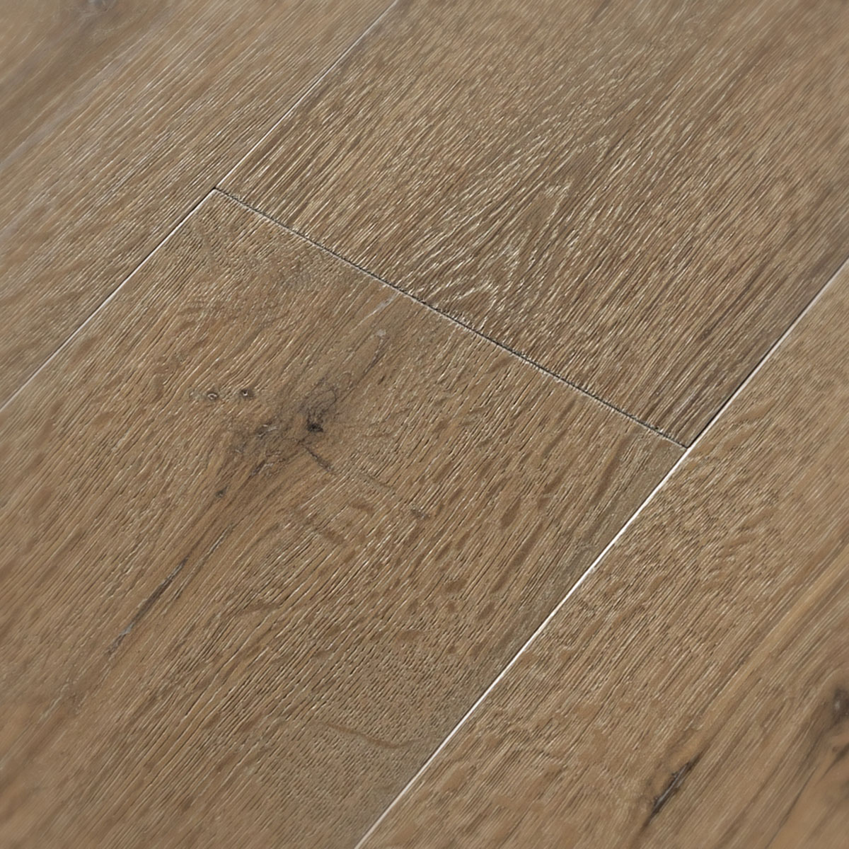 Avery's Row - Lime-Washed Rustic Grade Oak Plank Floor