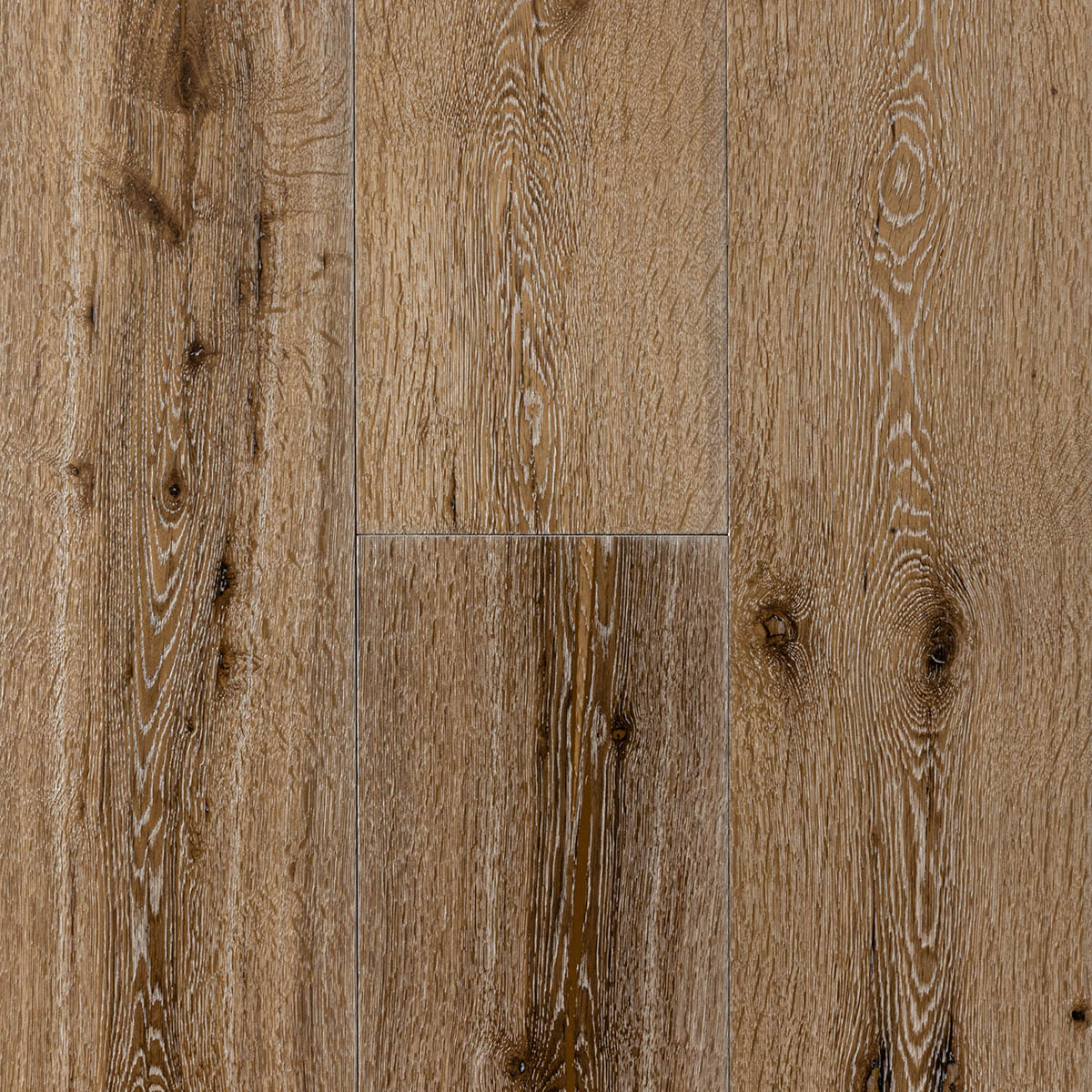 Boyd Avenue - Lime-Washed Rustic Grade European Oak Floor