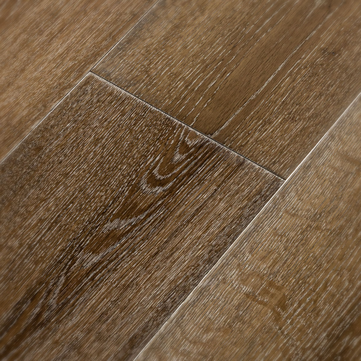 Drake Road - Lime-Washed Rustic Grade Engineered Oak Floor