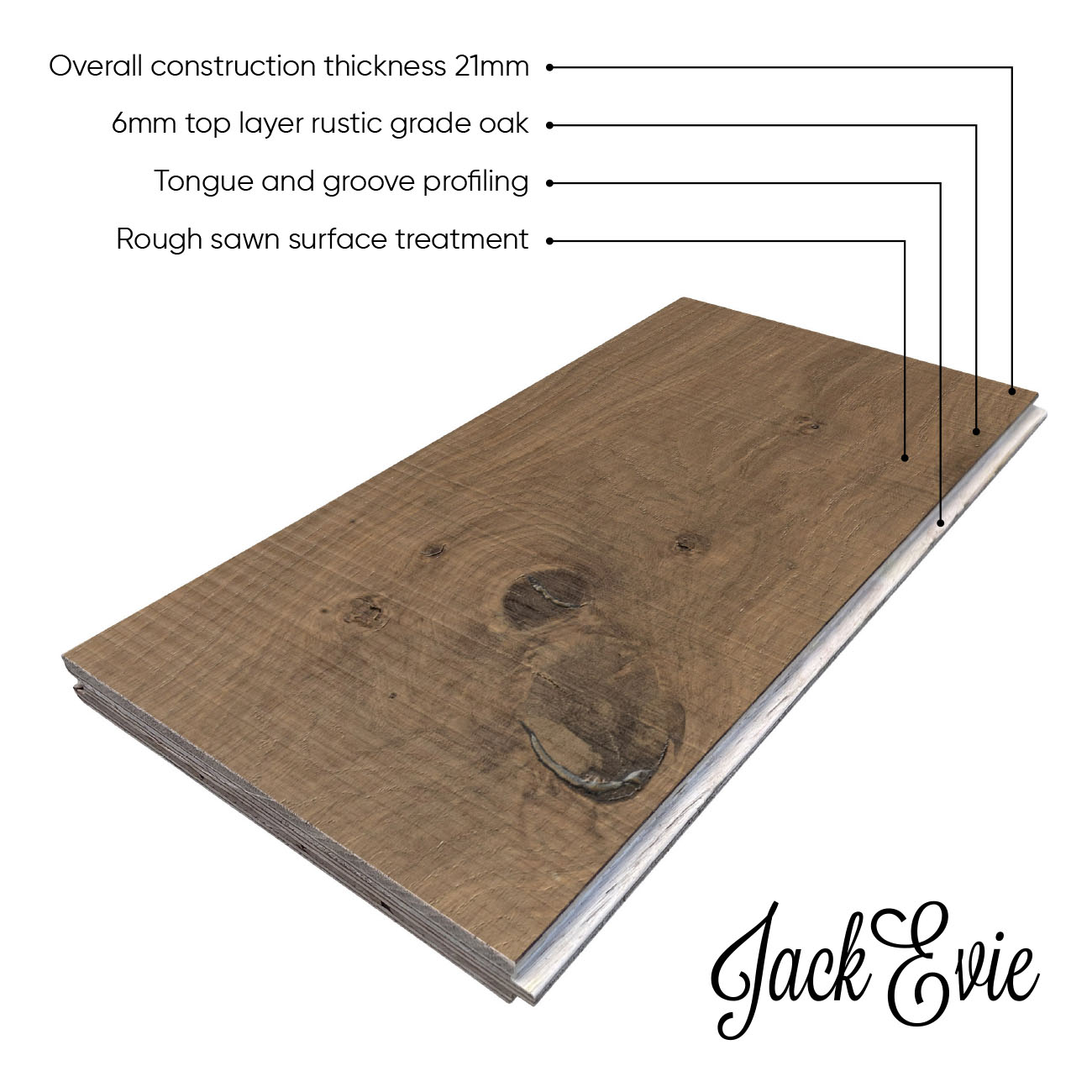 Sandstone rustic knotted engineered oak wood flooring