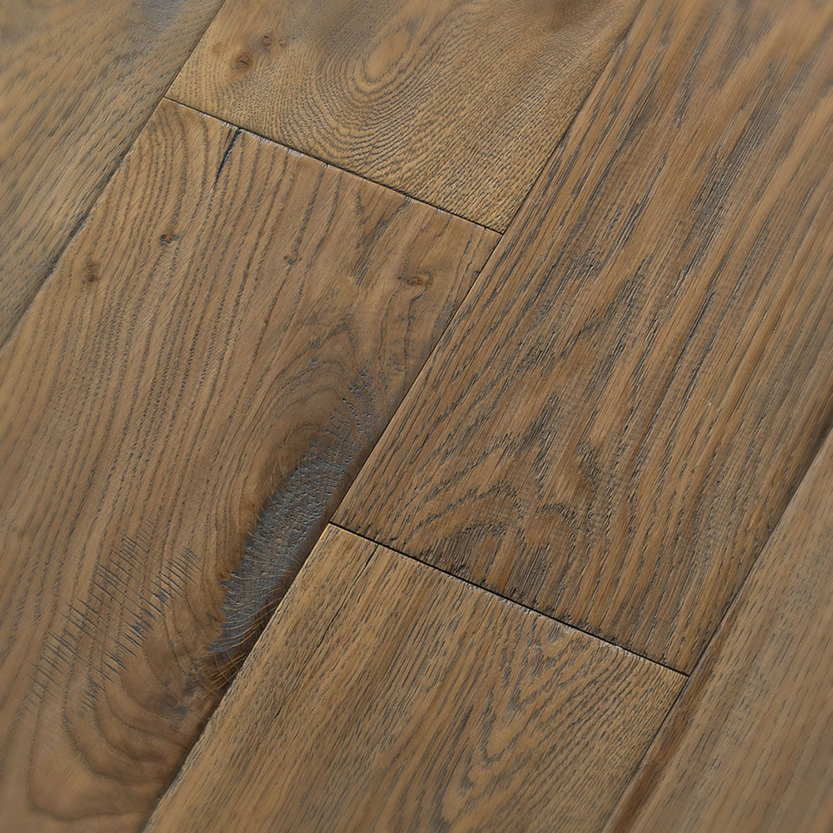 Hollowbrook - Smoked Rustic Engineered Real Wood Floor