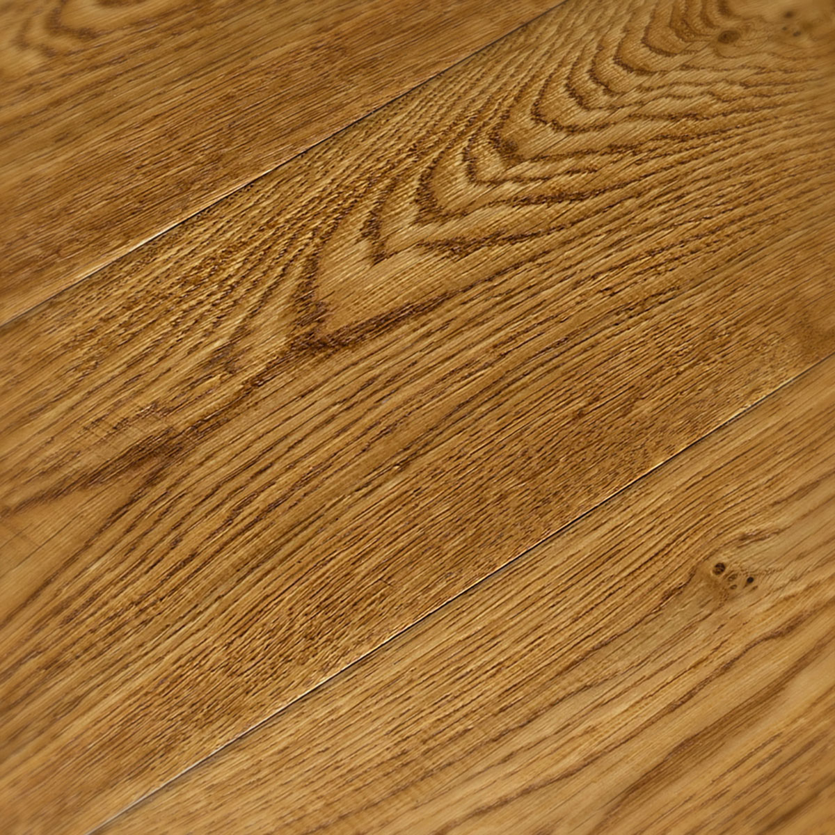 Midhope Herringbone - Distressed Rustic-Grade Oak Floor