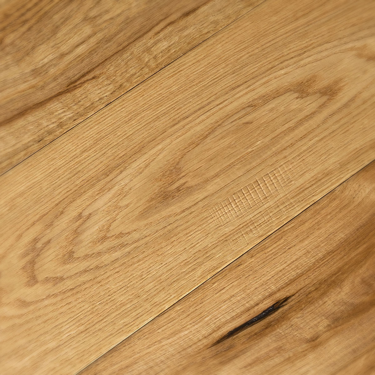 Swiftridge Herringbone - Distressed Rustic-Grade Oak Floor