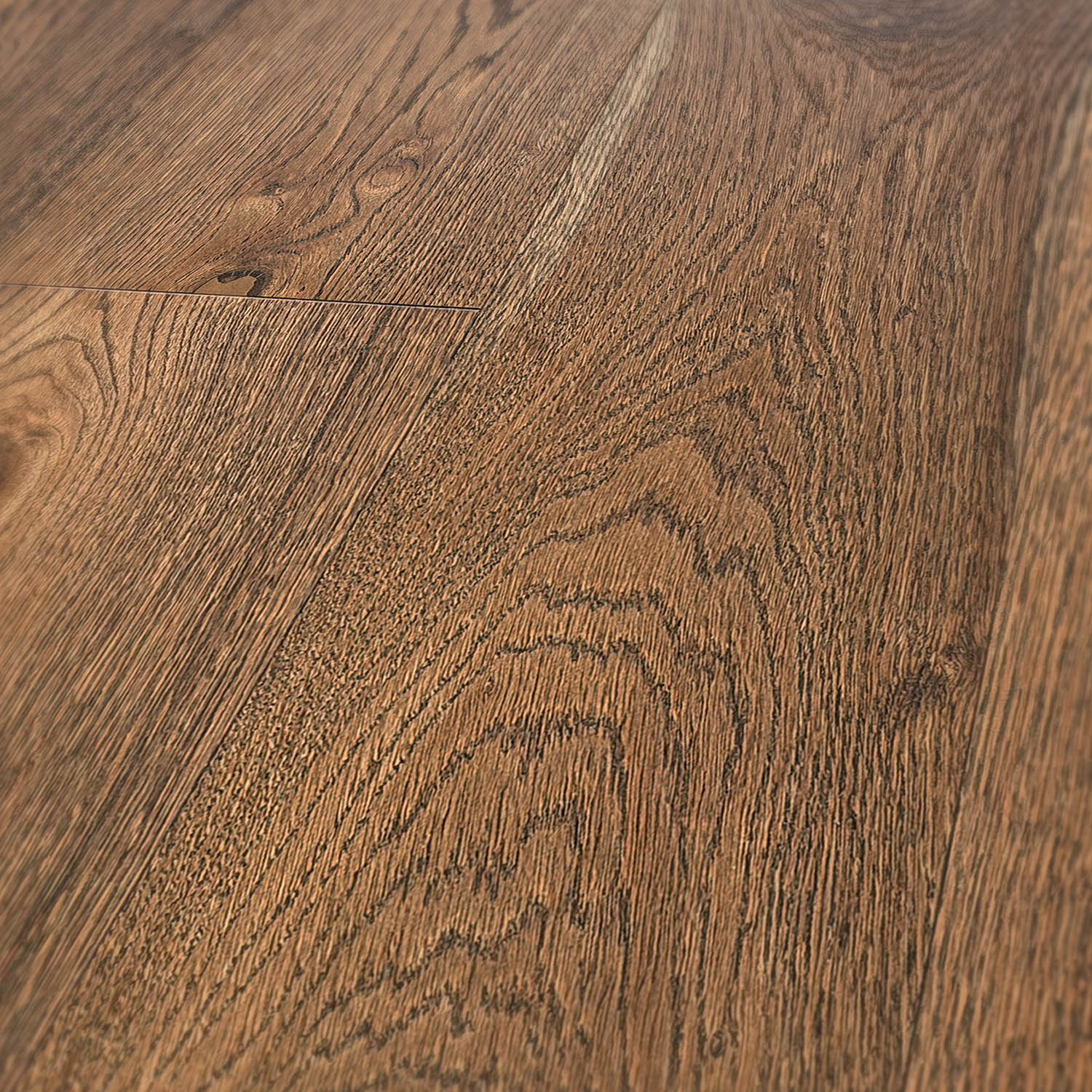 Bowley Crest - Brushed Rustic Grade Oak 14mm Thick