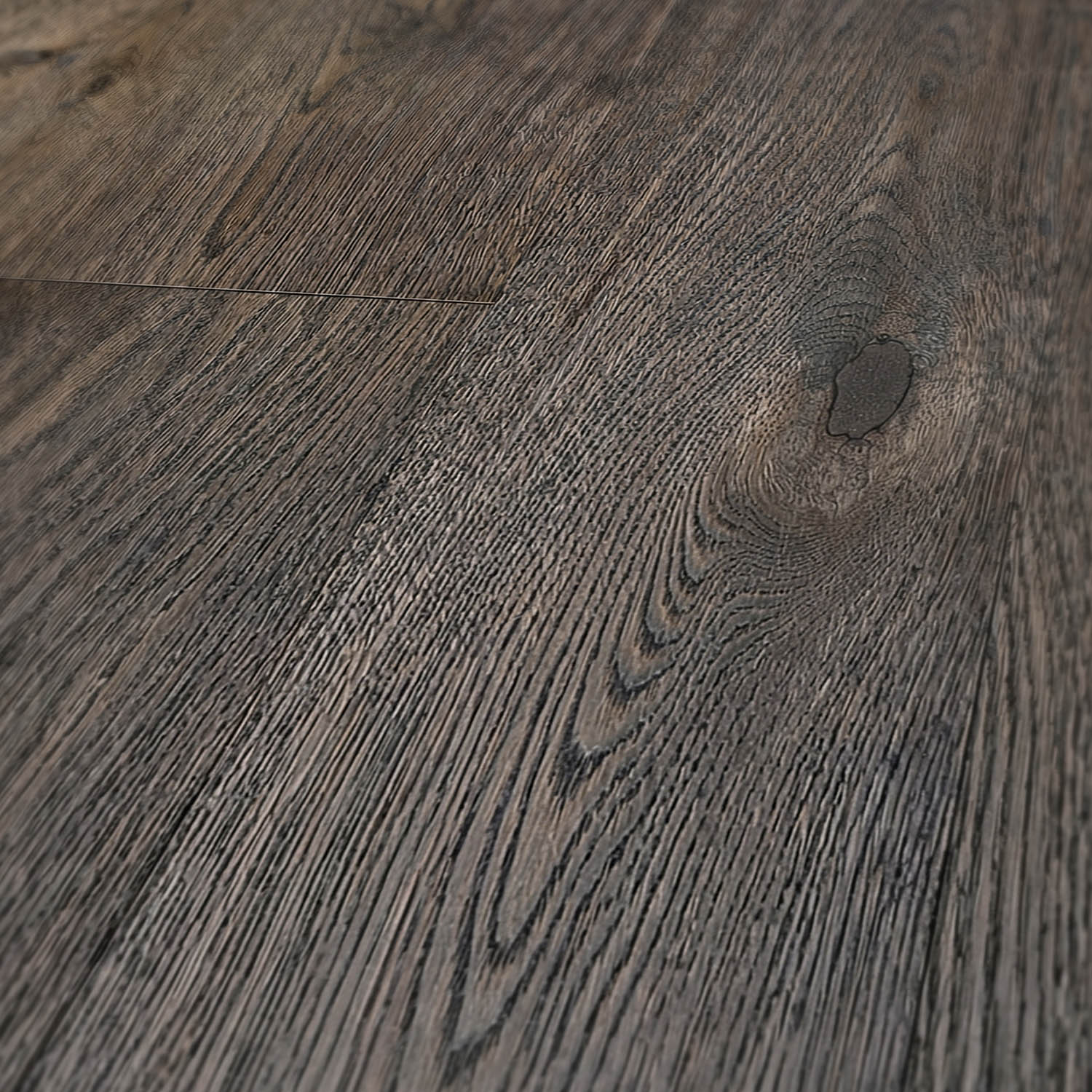 Courts Bank - Brushed Rustic Grade Oak 14mm Thick