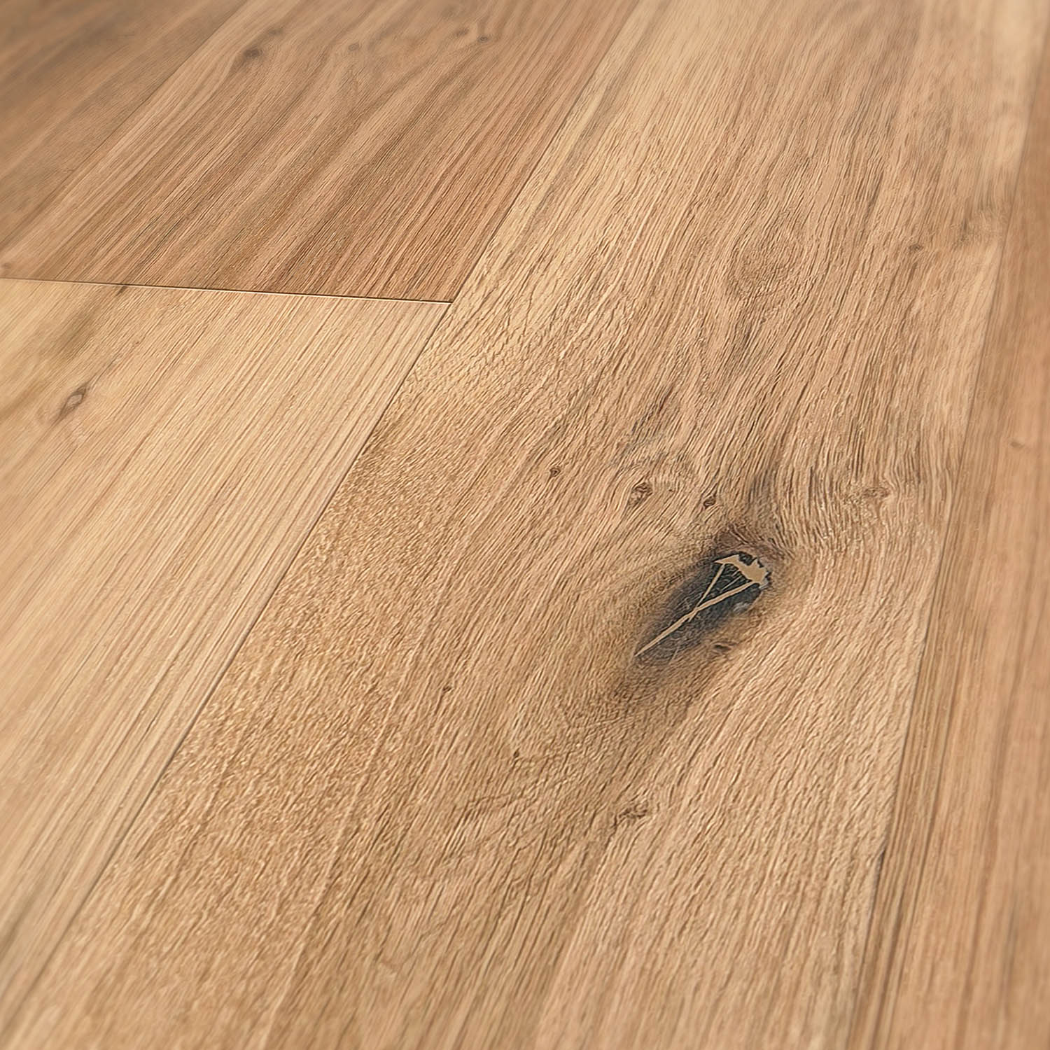 Solwood Quays - Brushed Rustic Grade Oak 14mm Thick