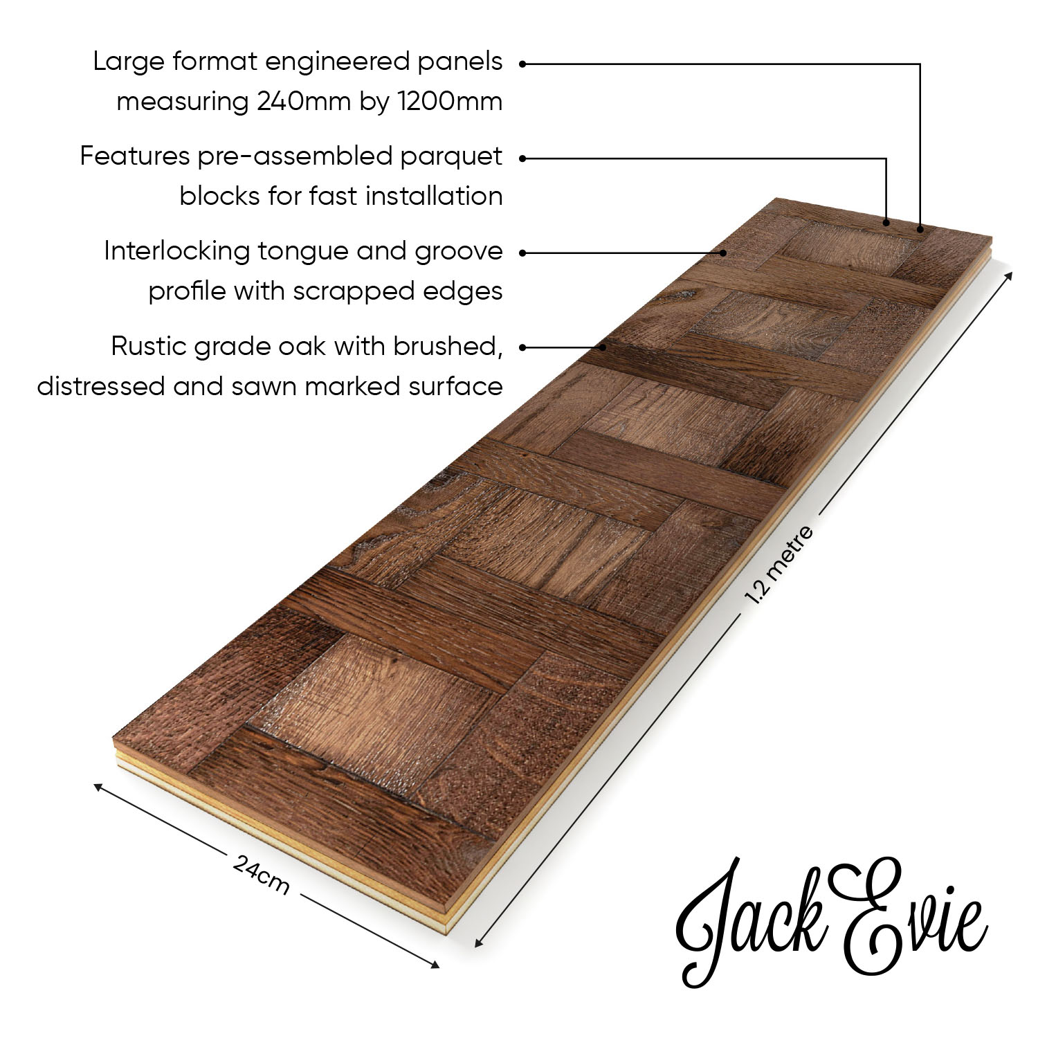 Geometric Basket Weave Floor Diagram