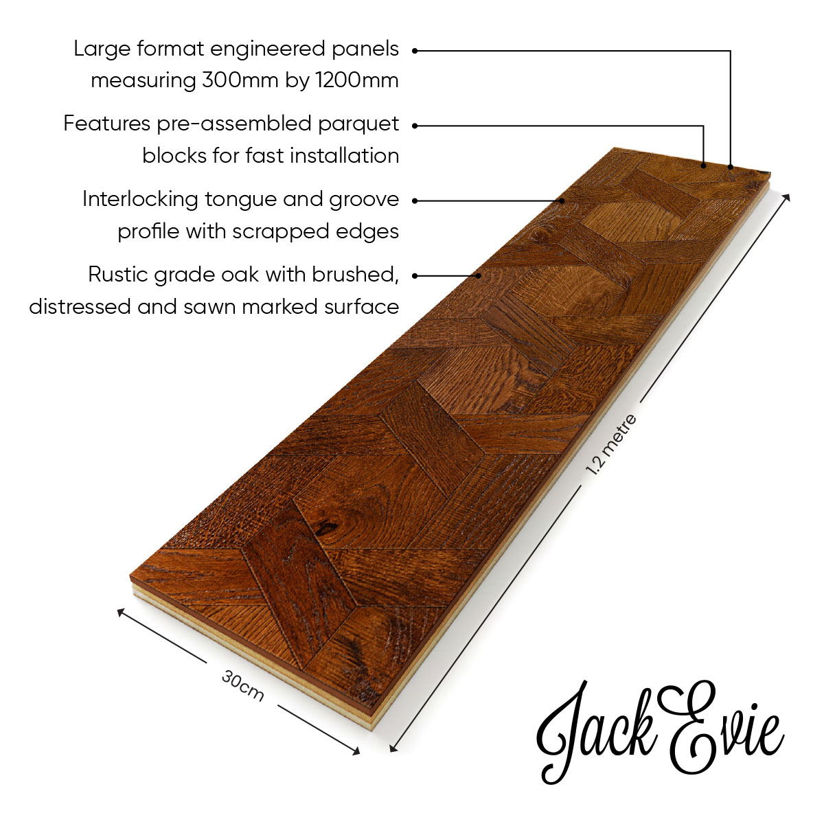Geometric Basket Weave Floor Diagram