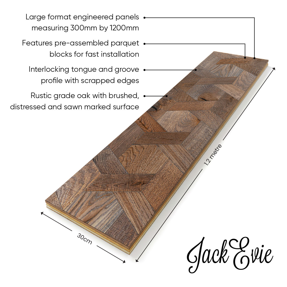 Geometric Basket Weave Floor Diagram