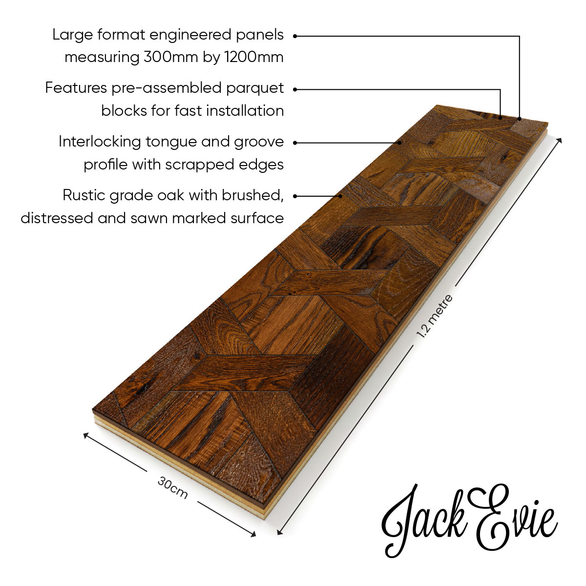 Geometric Basket Weave Floor Diagram