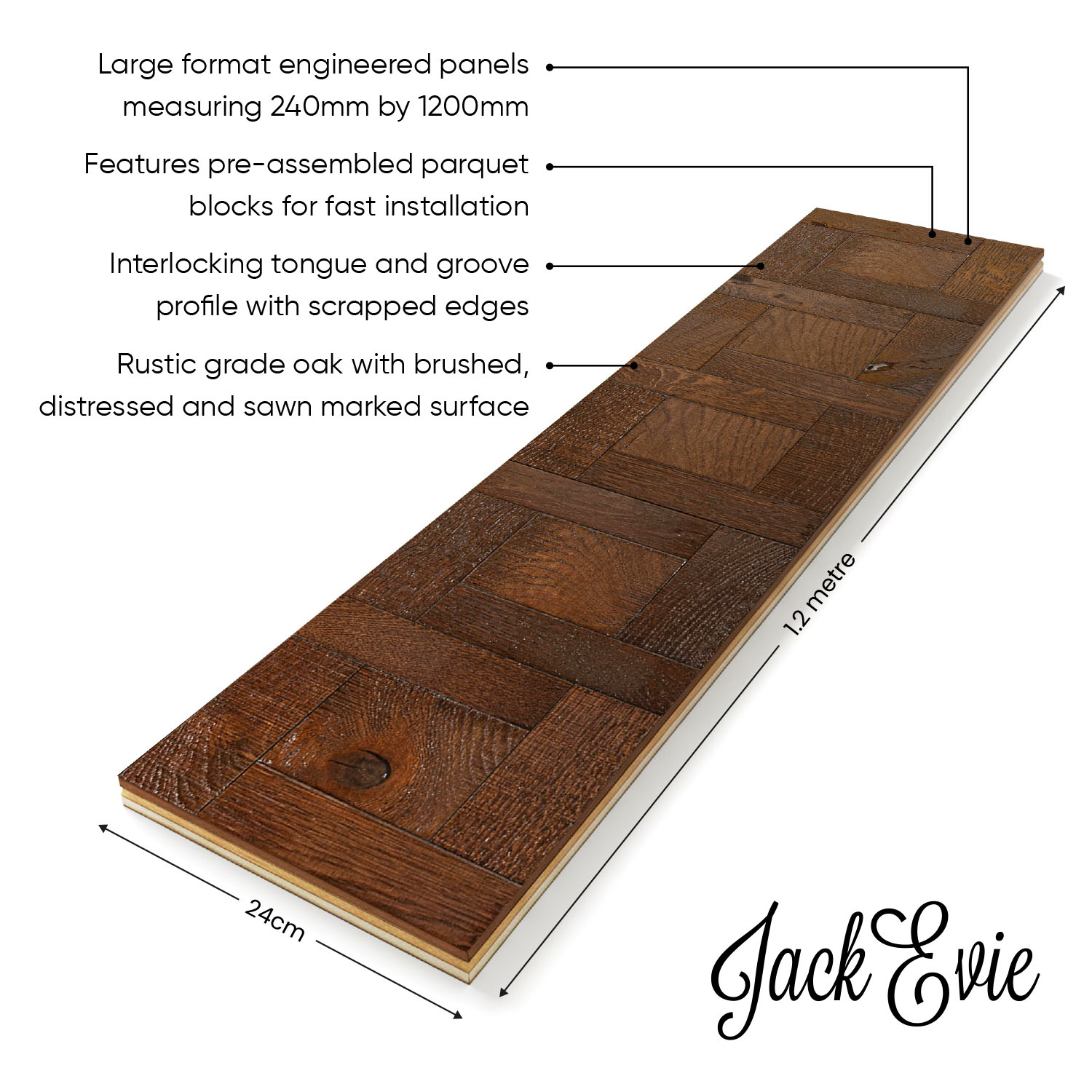 Geometric Basket Weave Floor Diagram
