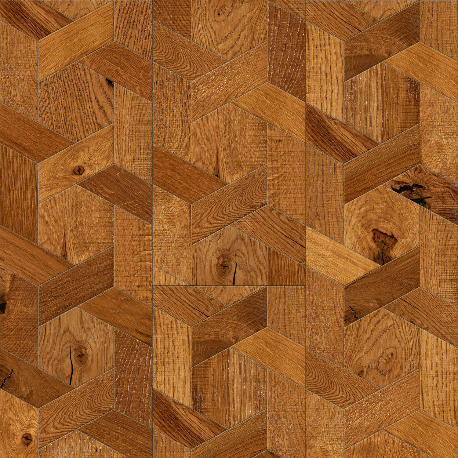 Rosefield - basket-woven parquet floor close-up