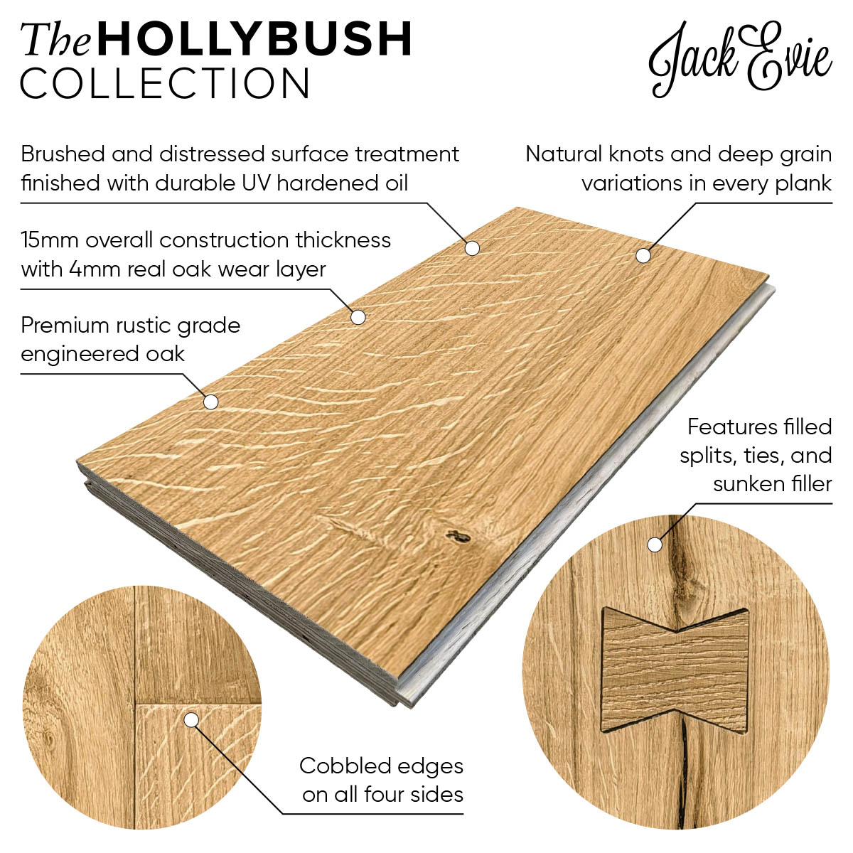 Cowdenfield Place wood floor product diagram