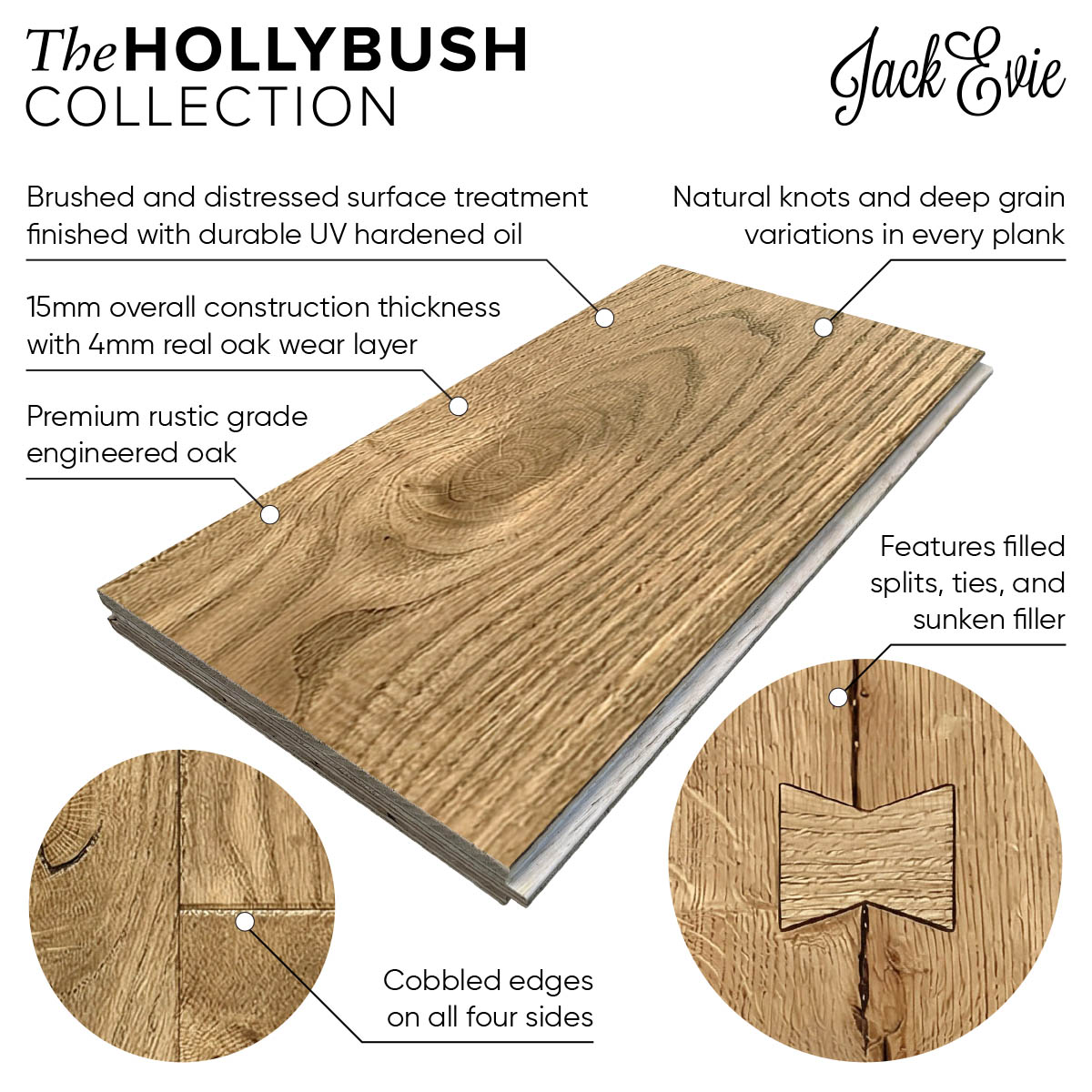 Dale Road wood floor product diagram