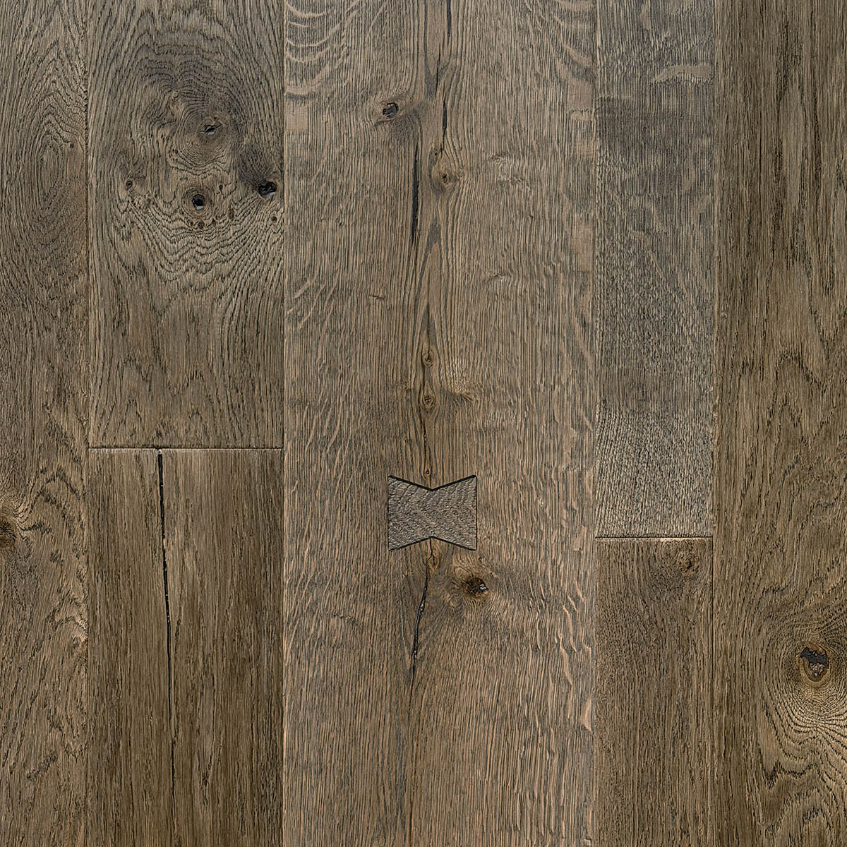 Exley Drive mixed width wood flooring