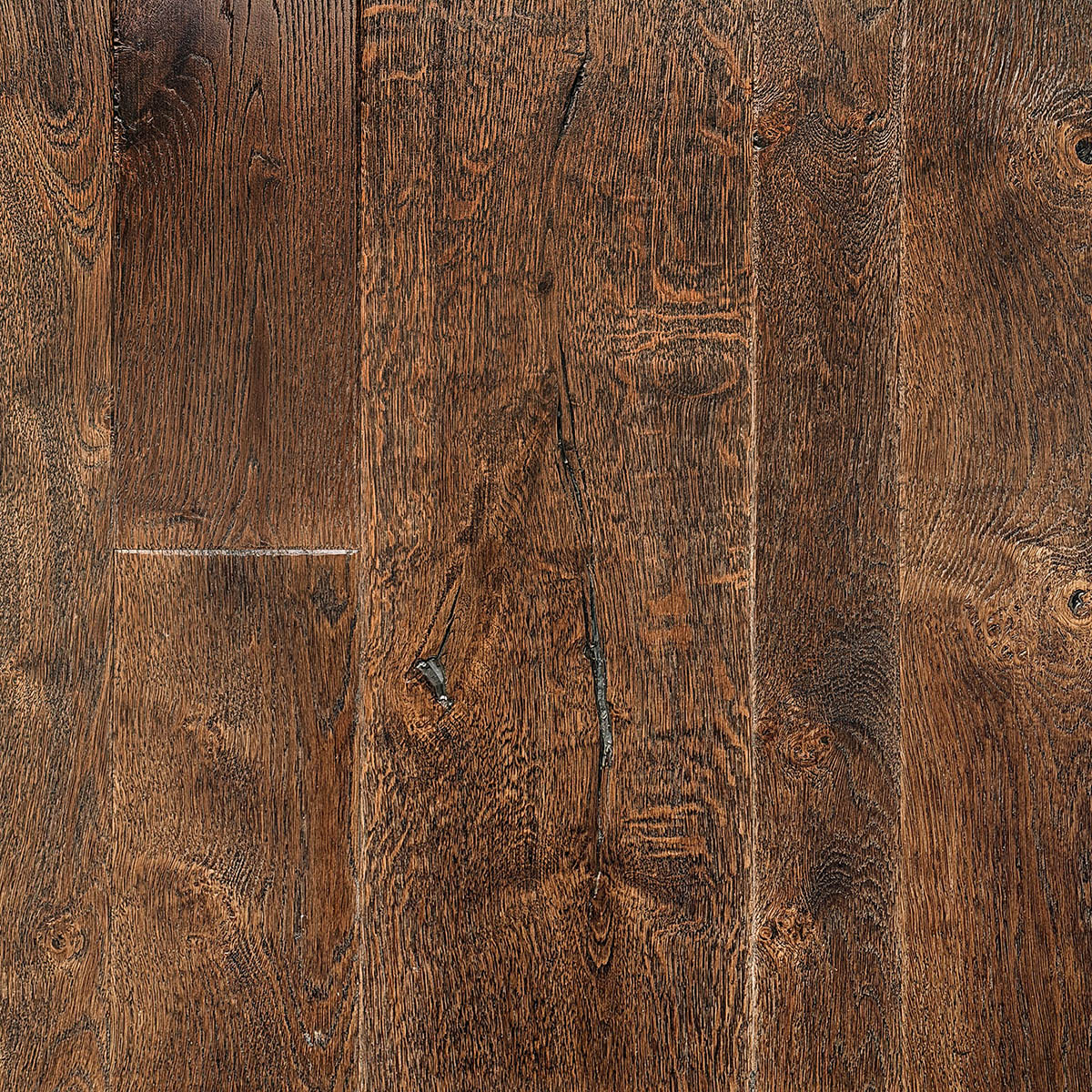 Foley Street mixed width wood flooring