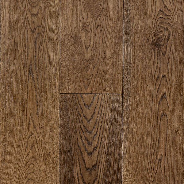 Walnut effect plank wood floor made from natural grade European engineered oak